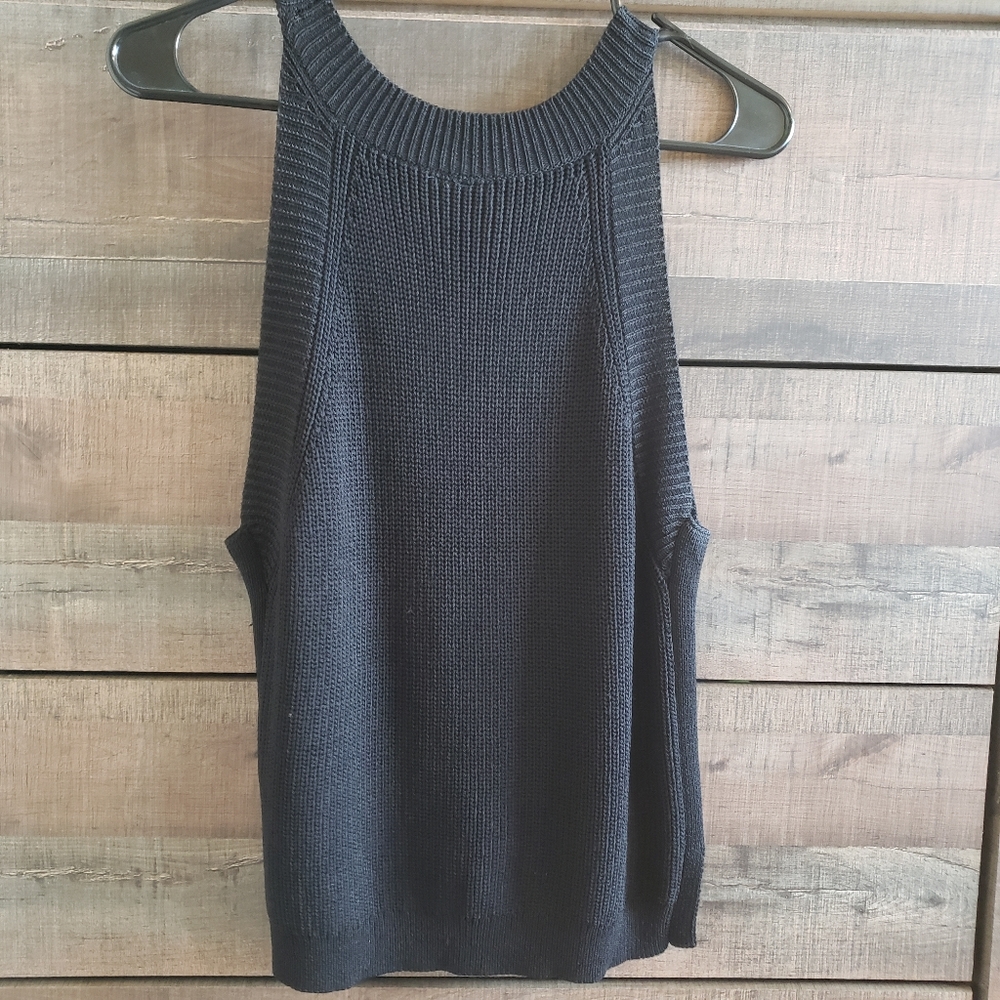 Sweater Tank Top